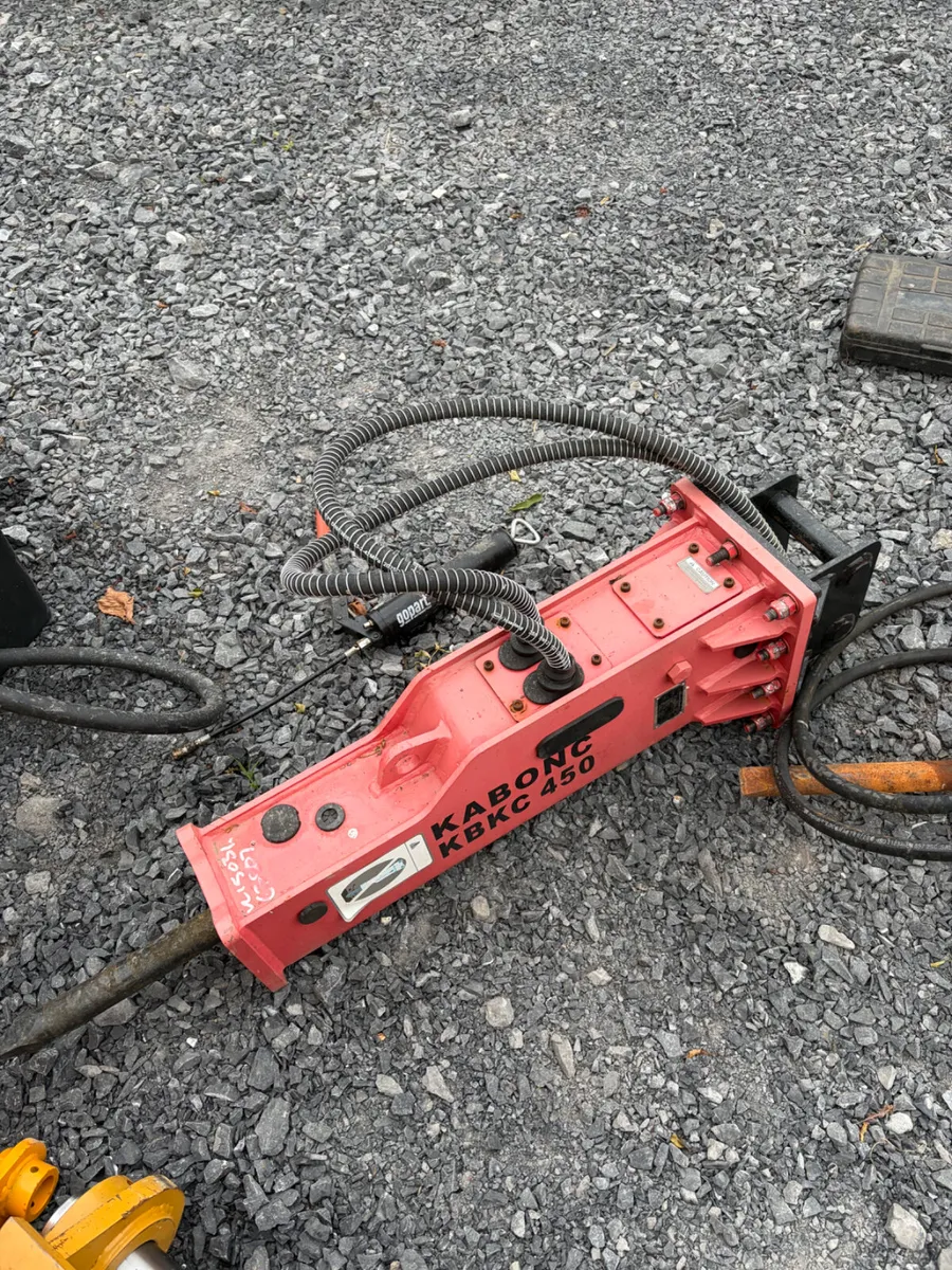 Unused 1-20t Rock breakers for sales - Image 4