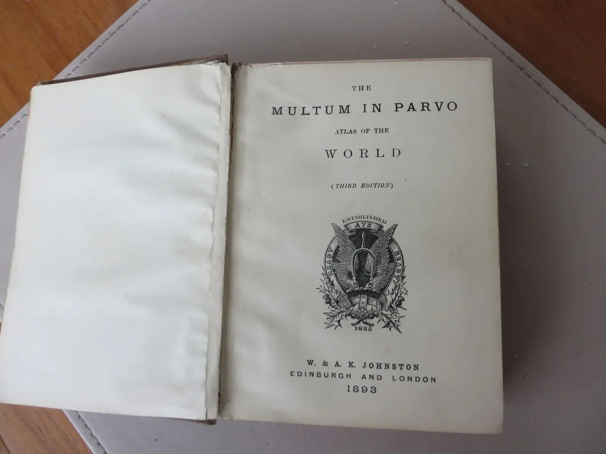 Antique - Multum in Parvo - Atlas of the World - Image 2