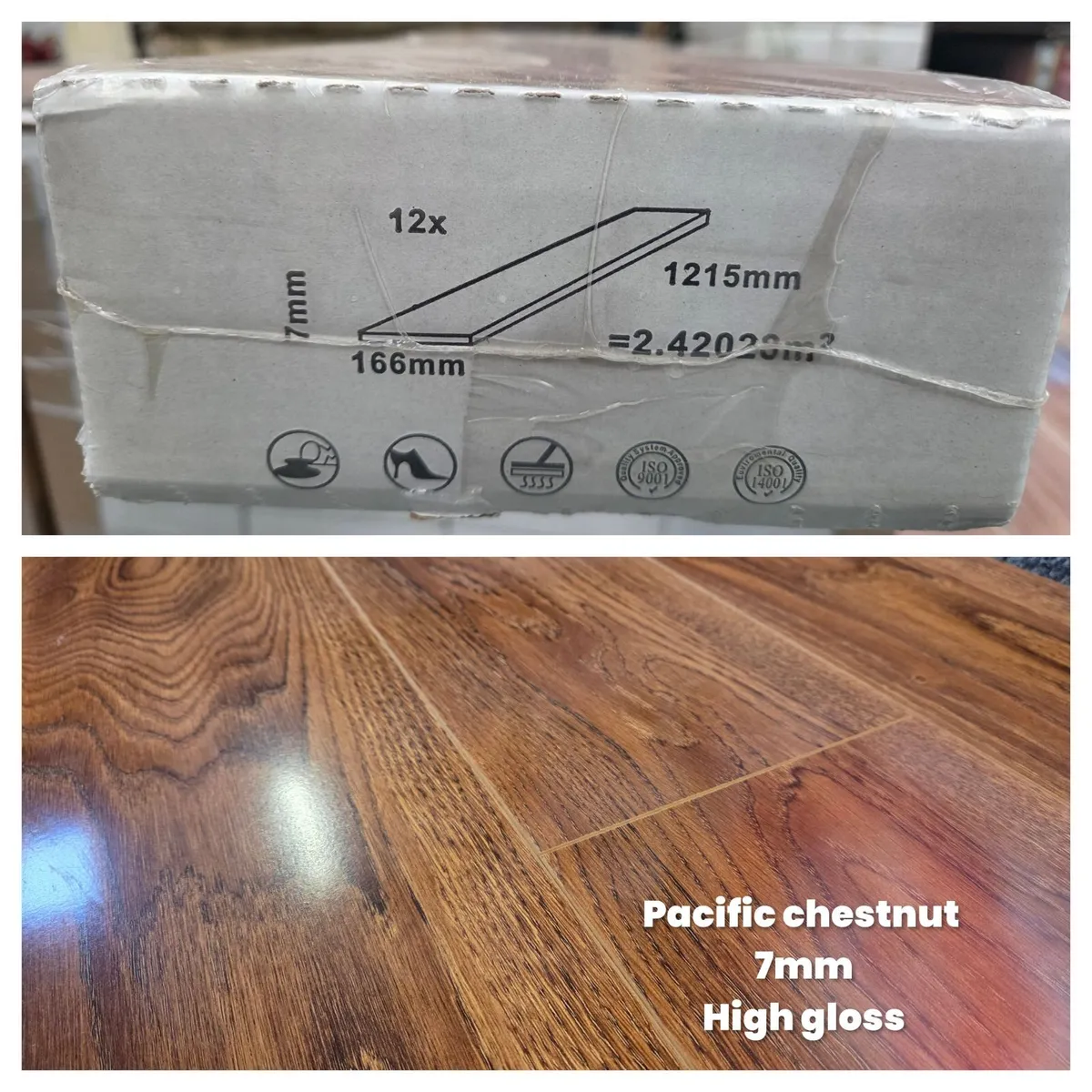 7mm  Laminated Click Flooring ! - Image 4