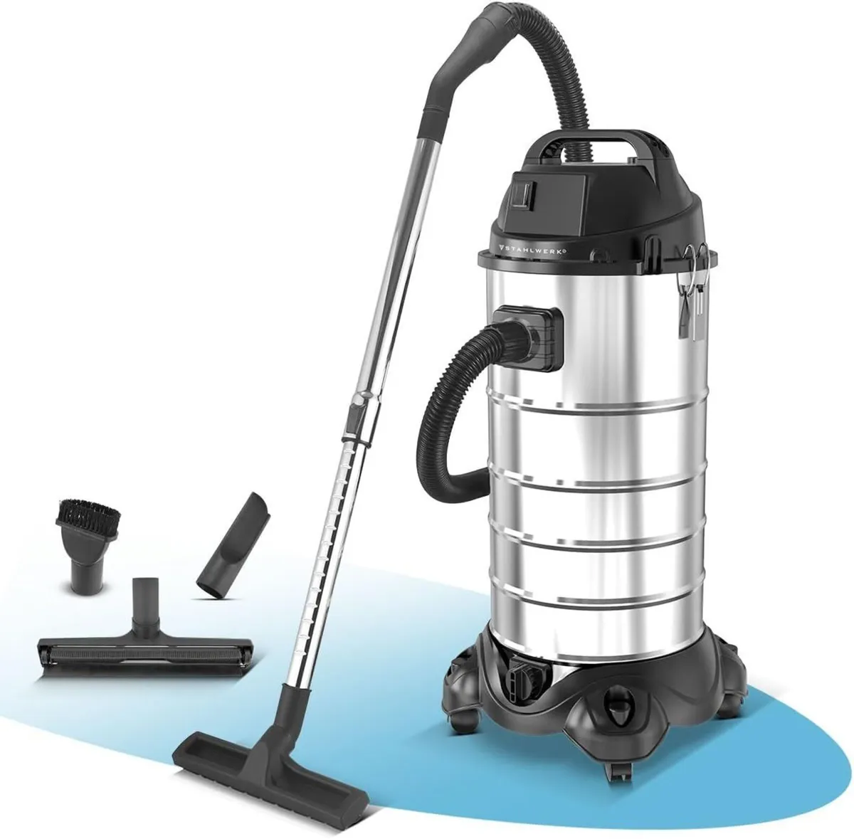 40L Industrial Wet & Dry Dust Extractor Vacuum - Image 1