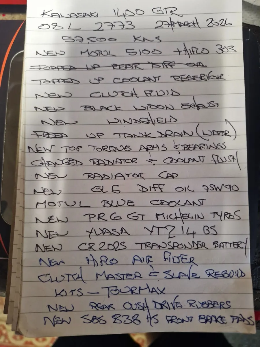Kawasaki 1400 GTR Sale or possible Part Ex - Image 4