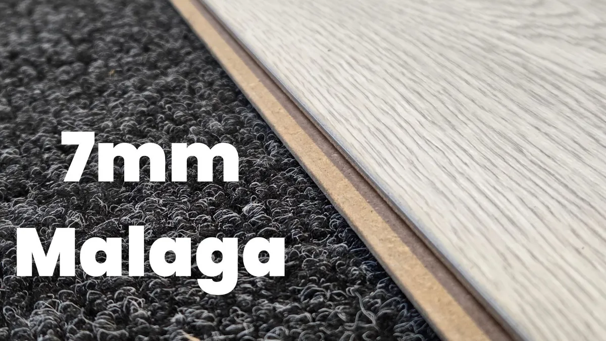 7mm  Laminated white Click Flooring ! - Image 1