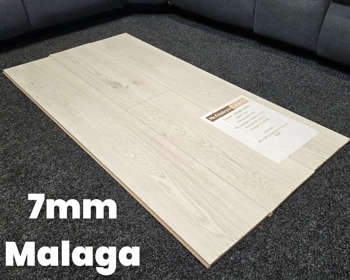 7mm  Laminated white Click Flooring ! - Image 3