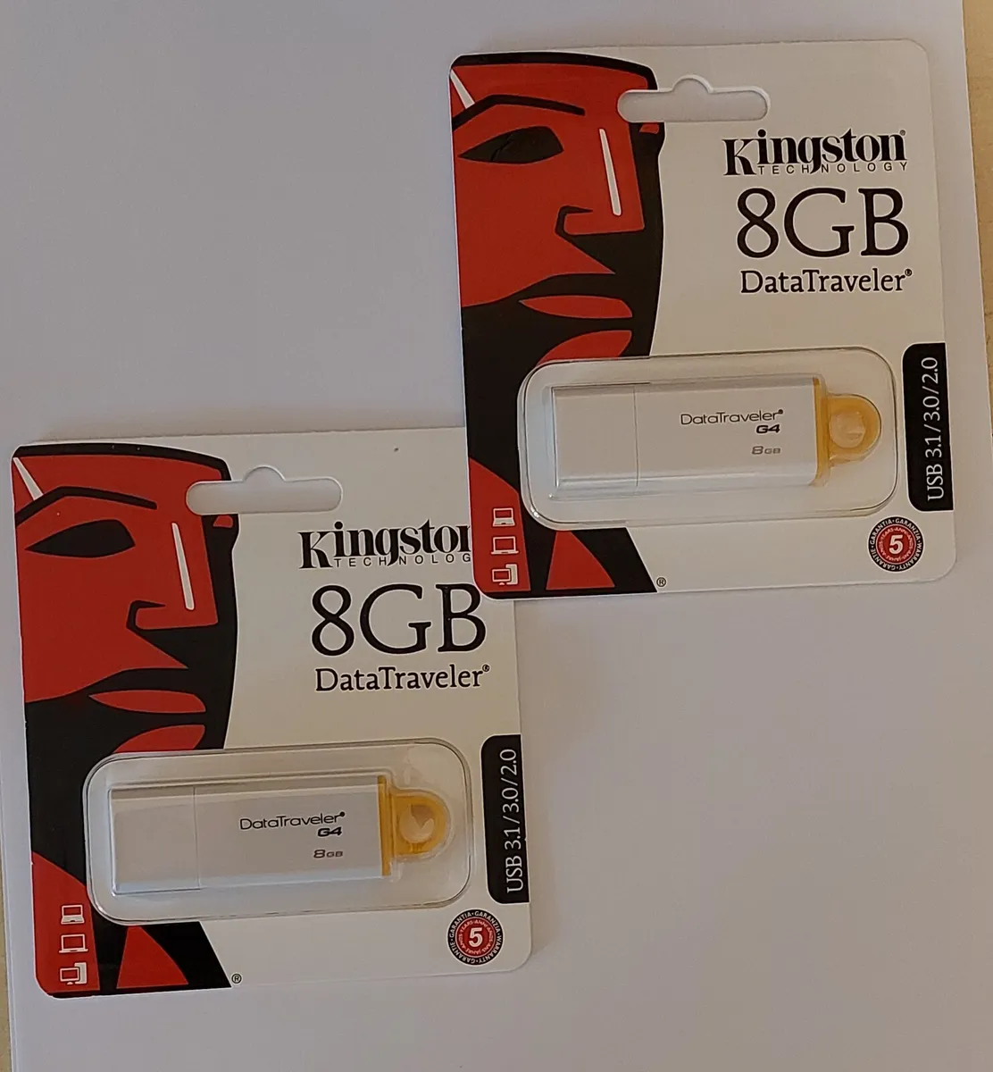 8 - 16Gb Usb Drives Kingston New - Image 1