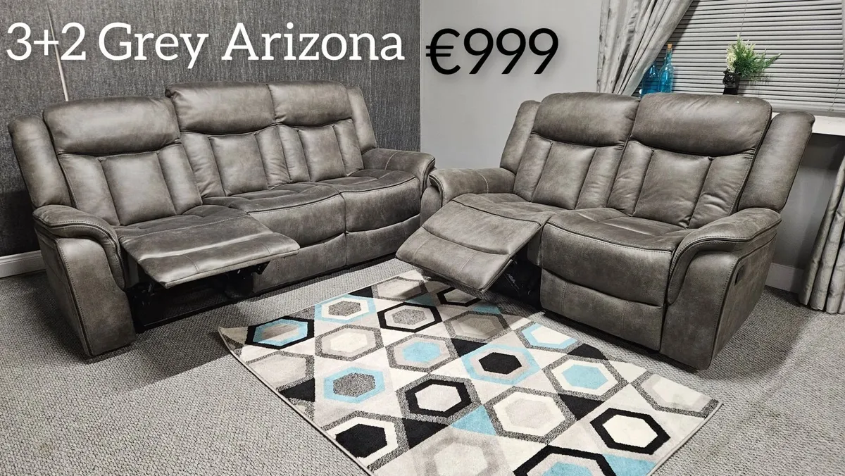 NEW Living Room Sofa - Arizona Recliner Set - Image 4