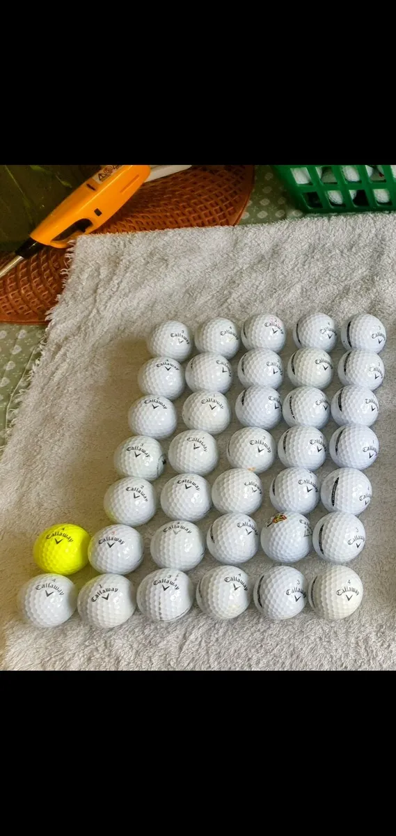 100 GRADE A GOLF BALLS - Image 2