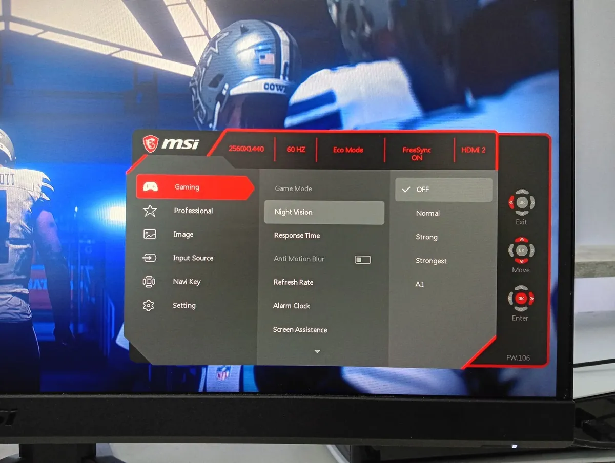 1440p 165Hz Curved 27" MSI Monitor - Image 4