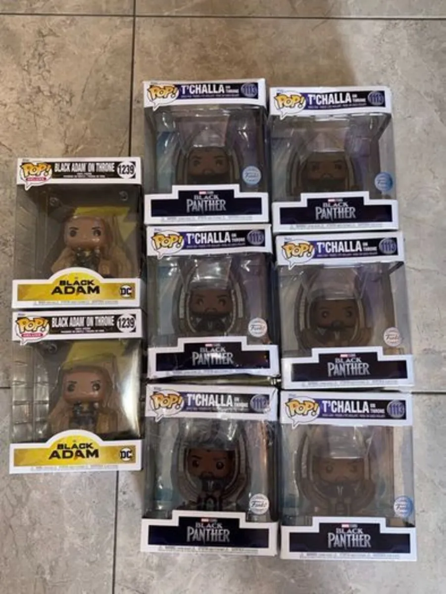 Funko Pops Boxed collection 8 boxes for collectors - Image 1