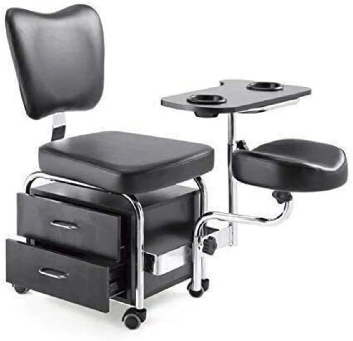 Manicure Pedicure Nail Station Table & Chair - Image 1