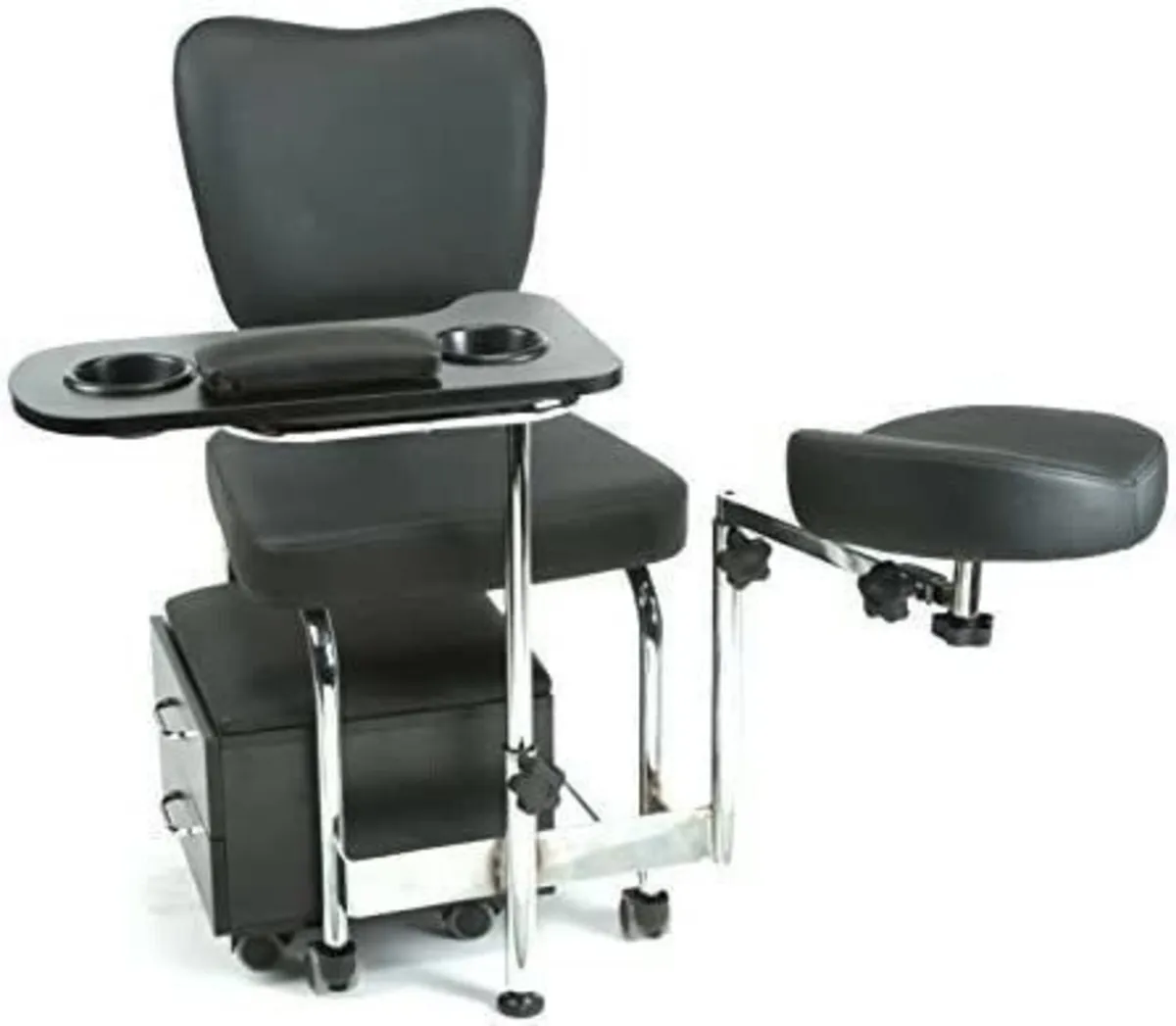 Manicure Pedicure Nail Station Table & Chair - Image 2