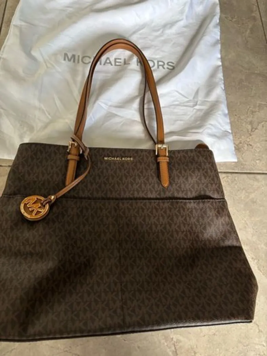 Michael Kors Bedford large leather tote - Image 1