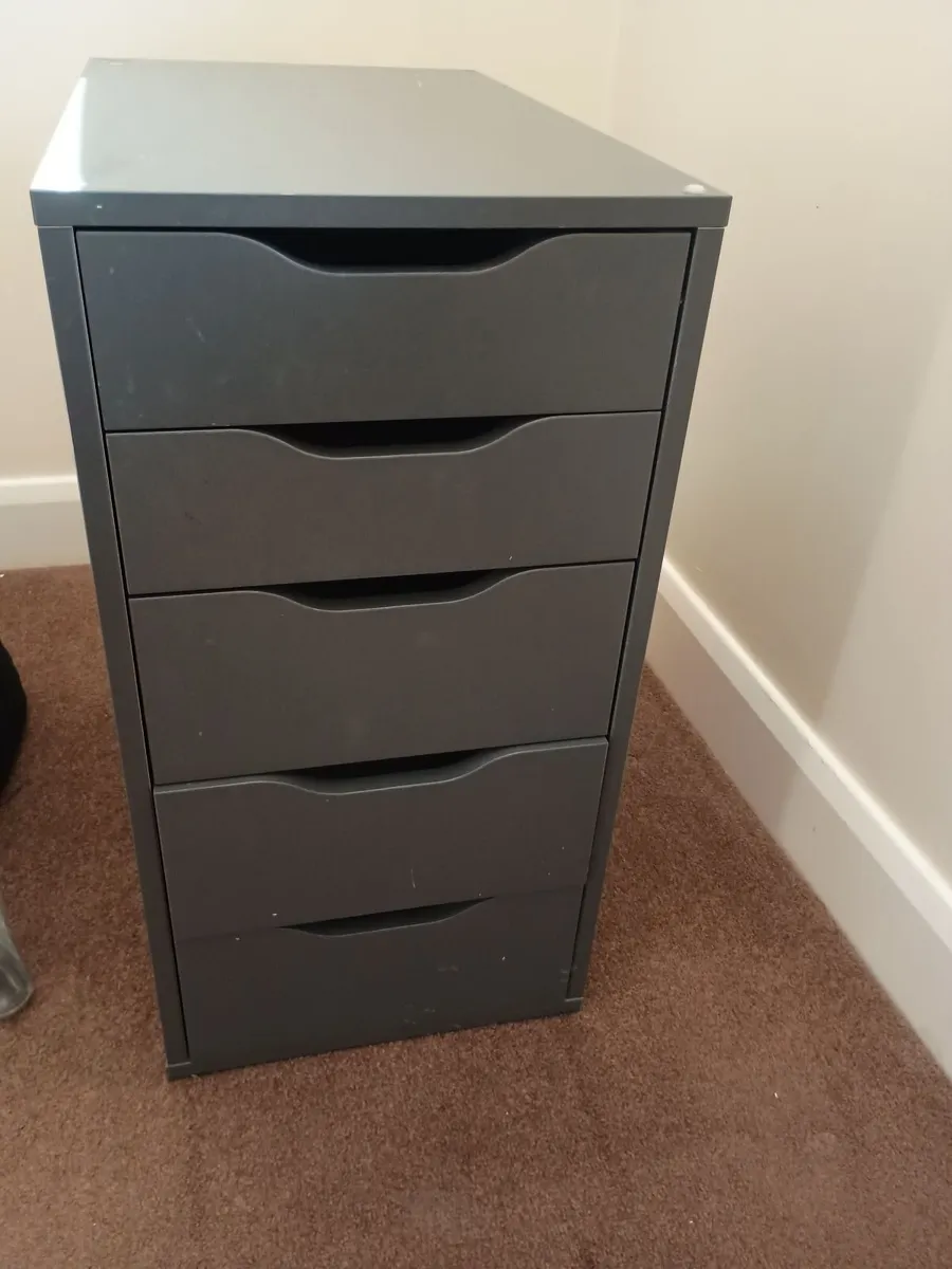 Ikea 'Alex' Drawer Unit - Image 1