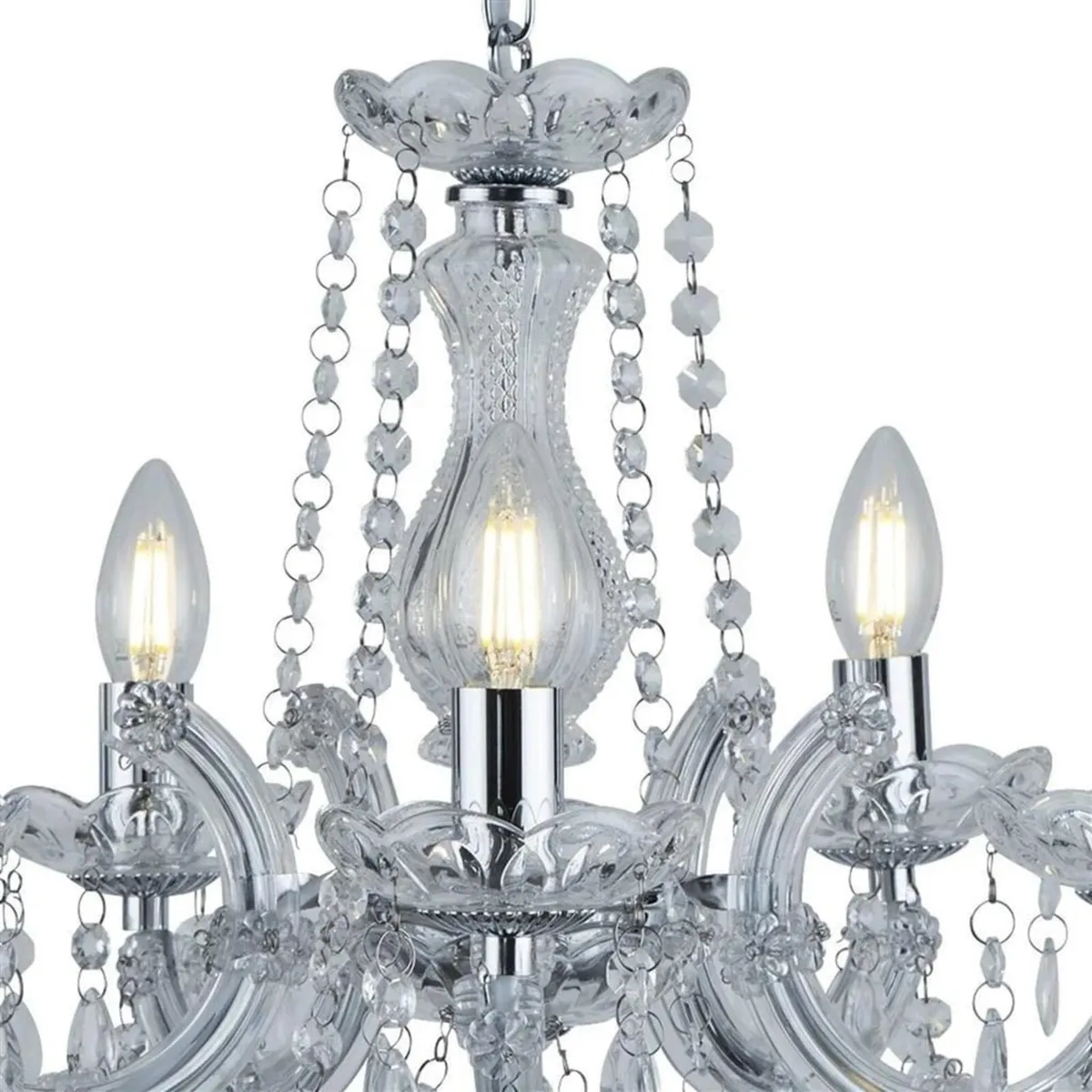 Marie Therese 5-Light Crystal Chandelier - Image 1