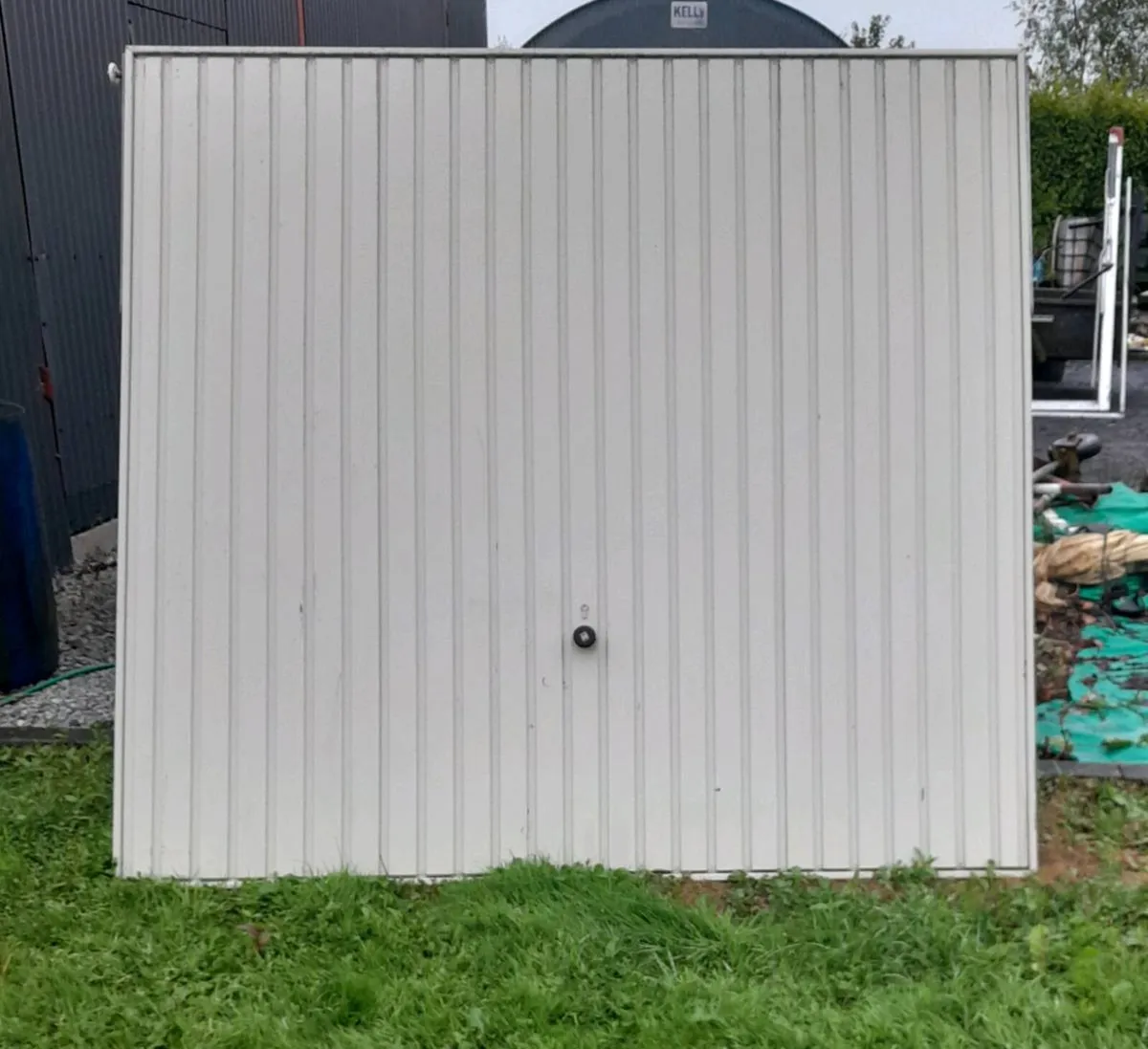 Up and Over Garage Shed Door - Image 1