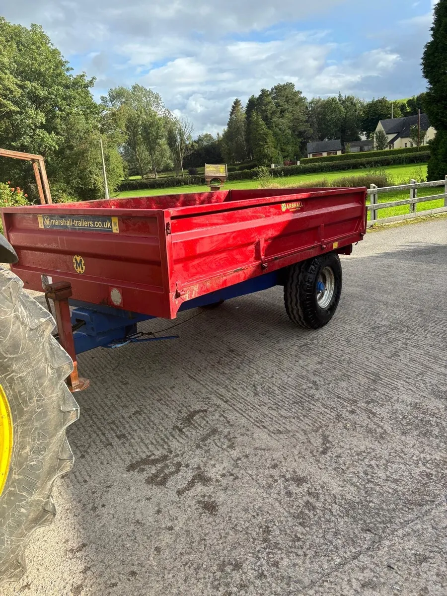 Marshall 10x6 tipping trailer - Image 1