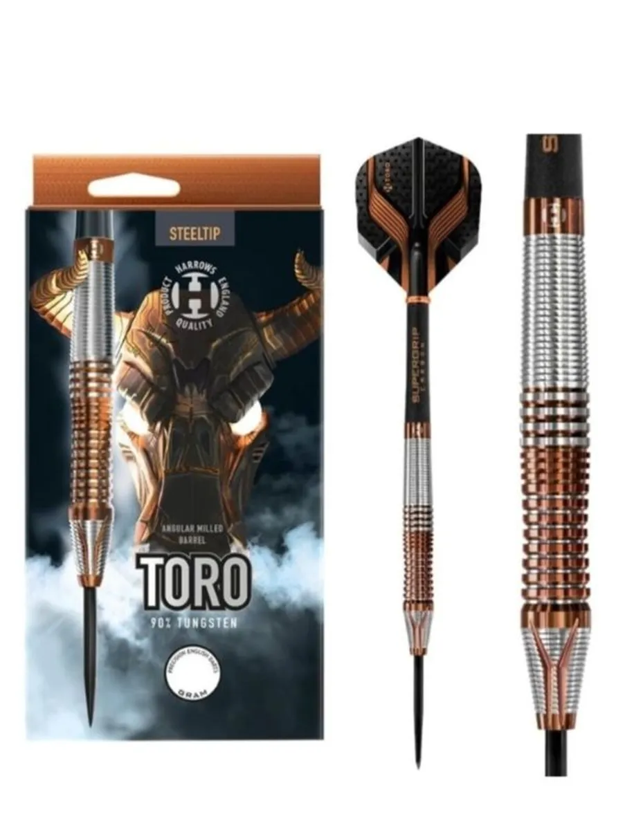 DartsHarrows  Harrows Toro 90% - Steel Tip Darts - Image 2