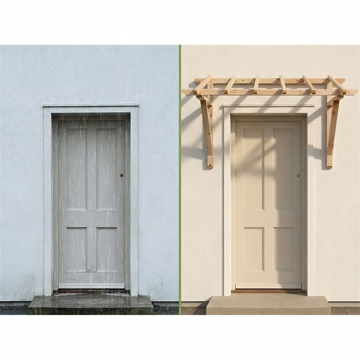 Front door wooden canopy - FREE DELIVERY - Image 1