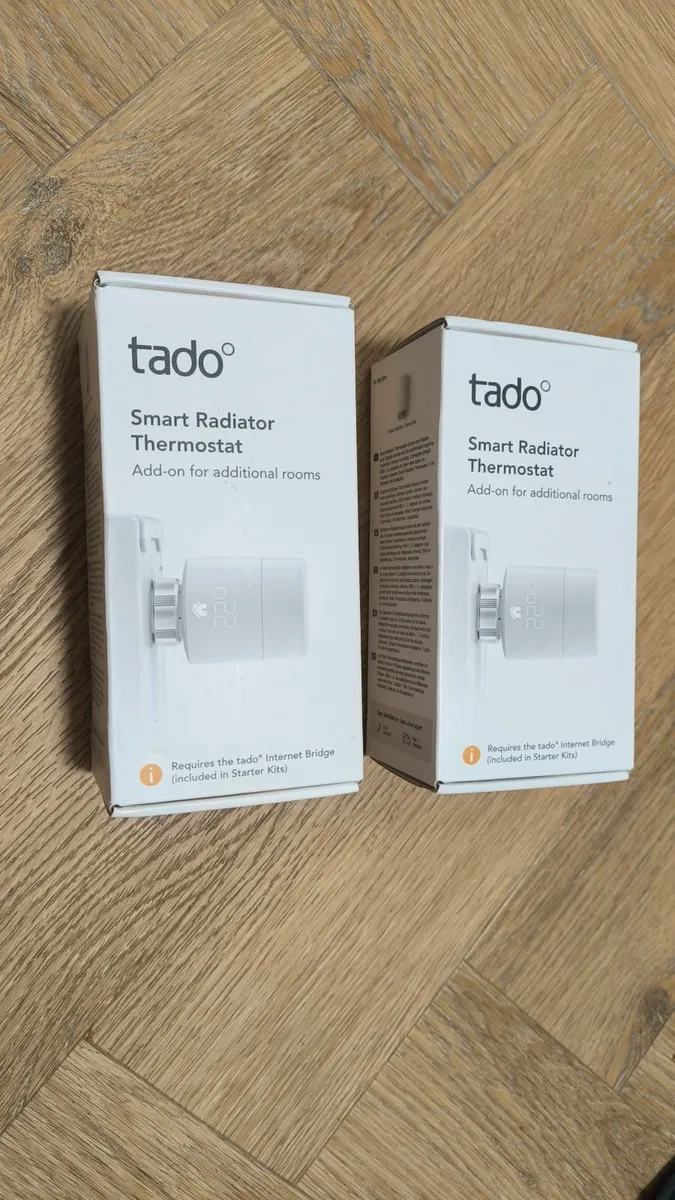 Pair of tado° Smart Radiator Thermostats (Add-on U - Image 1