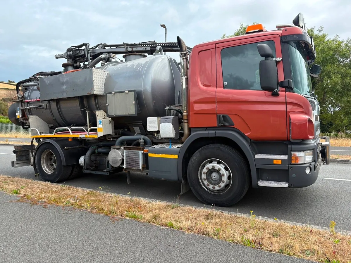 Scania Jet Vac Jetter Tanker Drain - Image 1