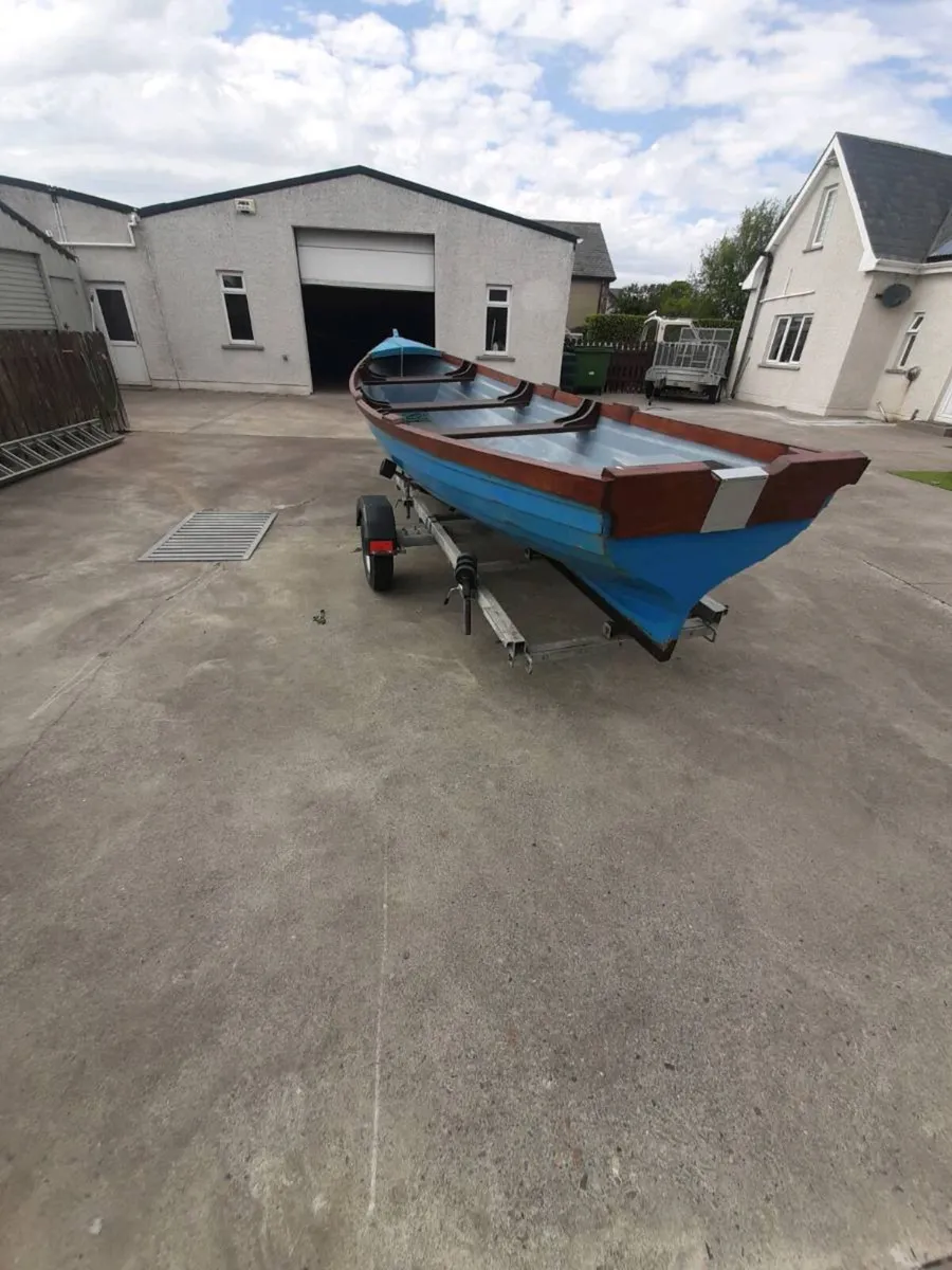 Corrib 19ft fiberglass lake boat - Image 2