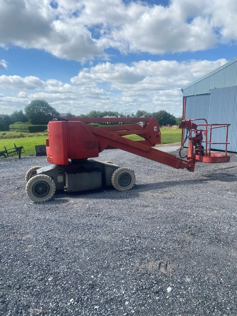 Haulotte 15mtr electric boom hoist. - Image 2
