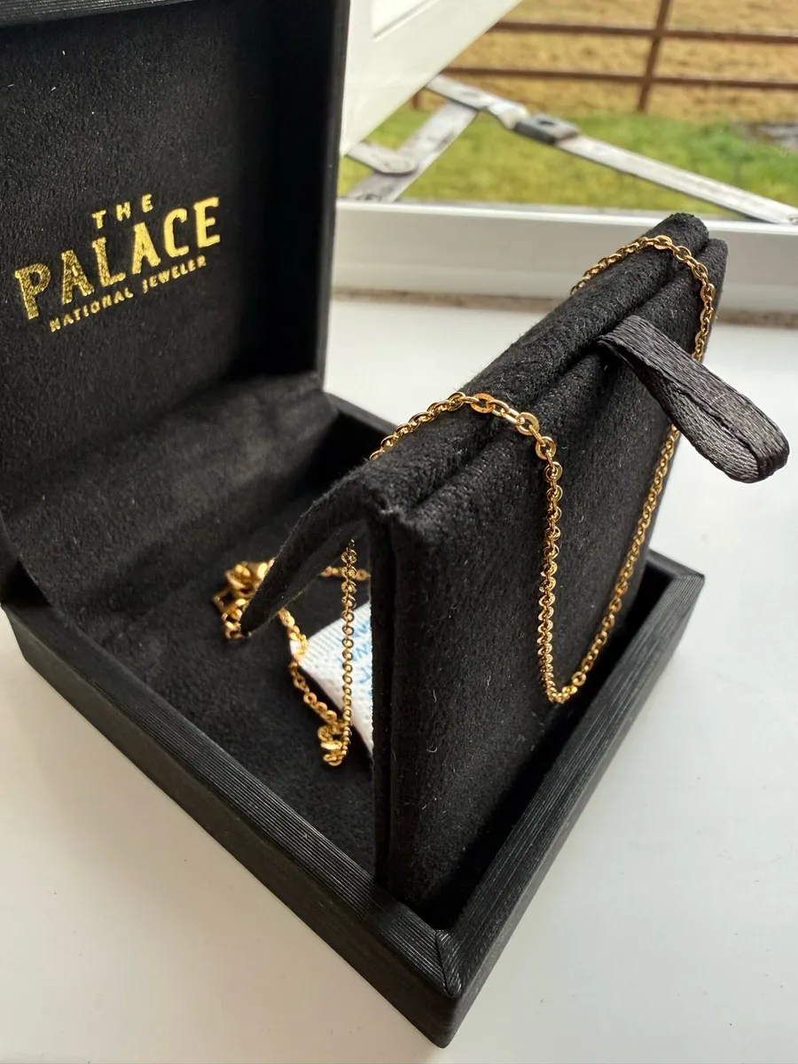 24k yellow gold chain/necklace - Image 2