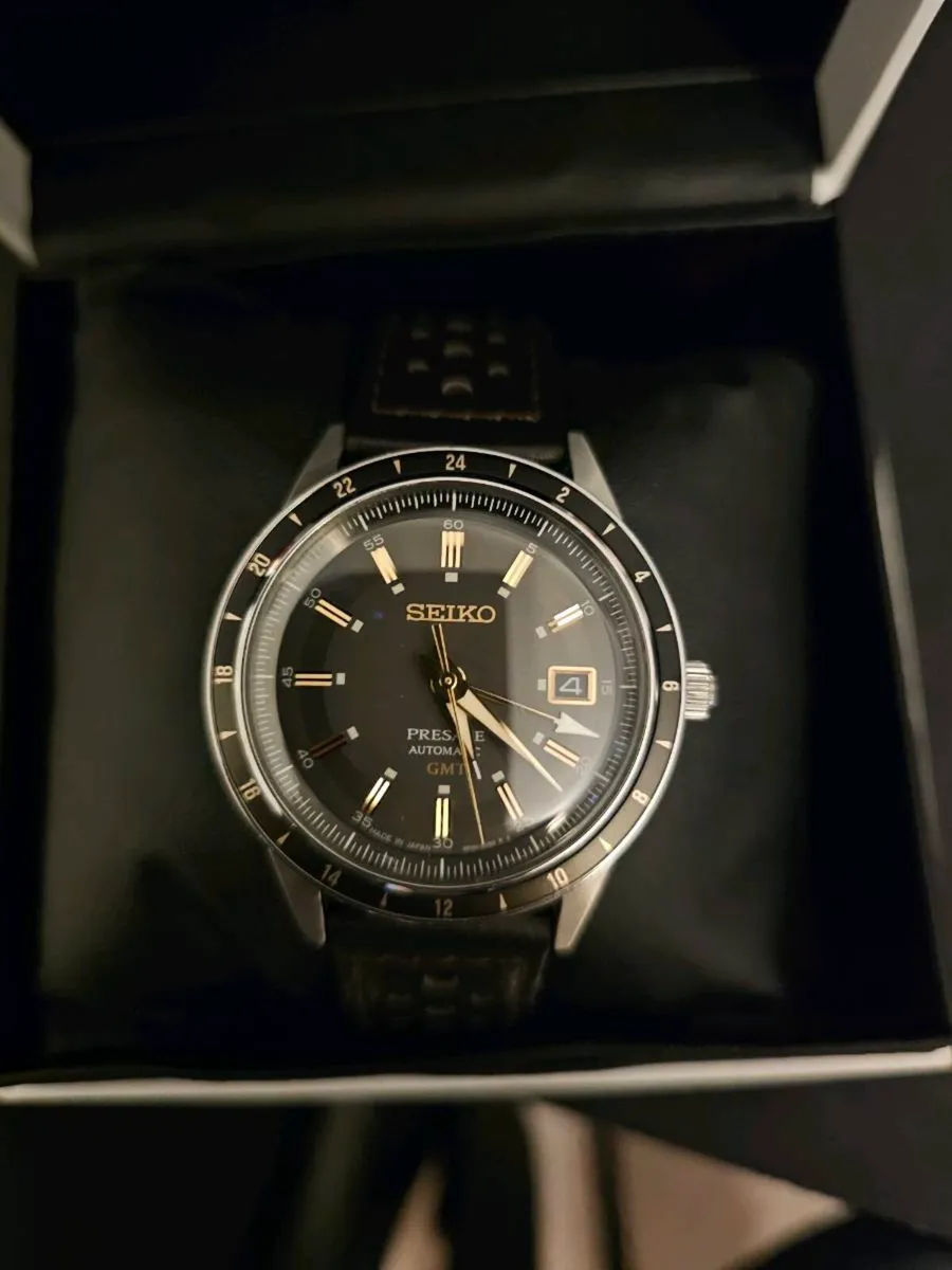Seiko Presage Automatic GMT watch - Image 2