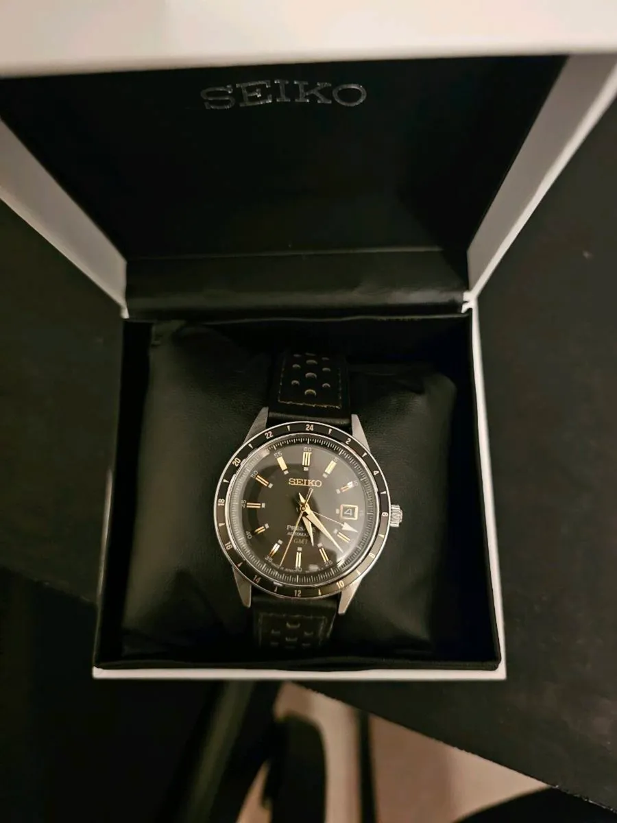 Seiko Presage Automatic GMT watch - Image 3