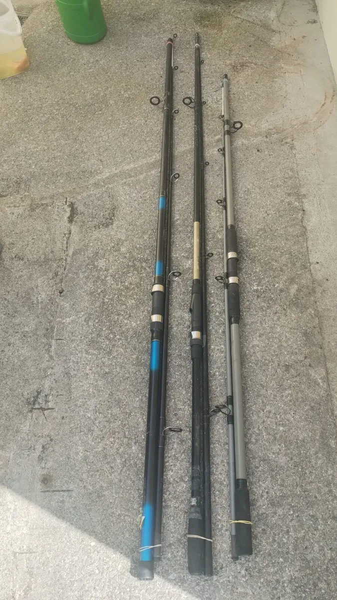 3 Fishing Rods