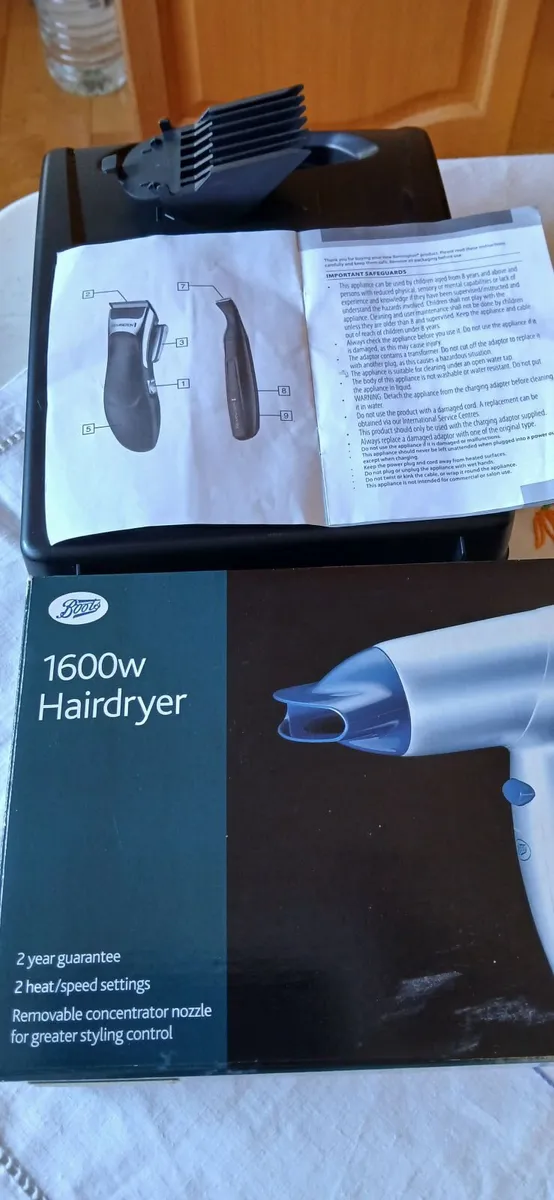 Remington hair clipper and Hair dryer - Image 4