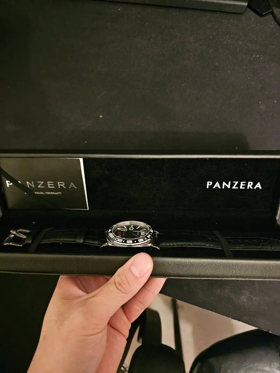 Panzera Aquamarine 45‑G GMT Automatic watch - Image 2