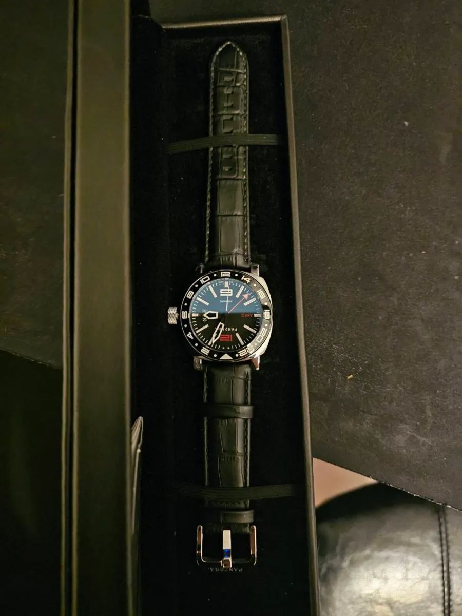 Panzera Aquamarine 45‑G GMT Automatic watch - Image 3
