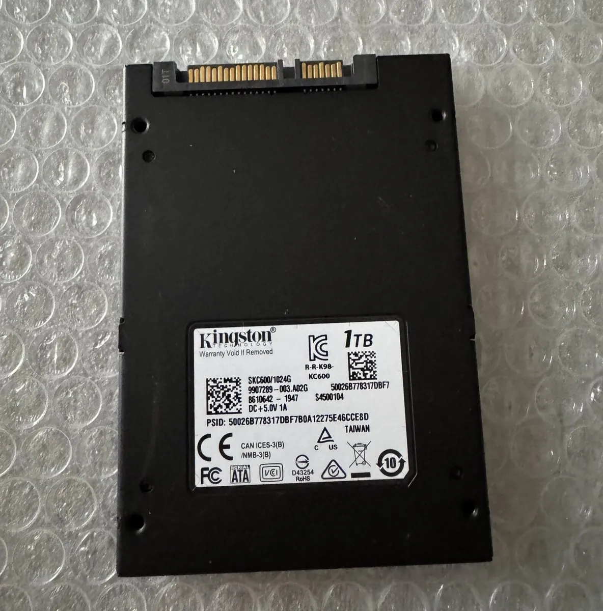 Kingston KC600 2.5" SSD 1TB - Image 2