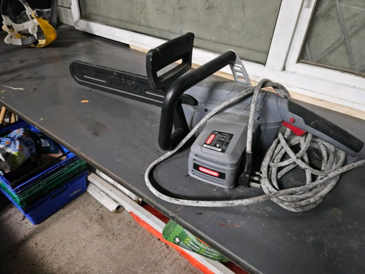 Oregon 240v chainsaw - Image 1