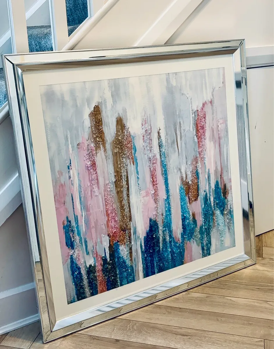 V.large Luxury Abstract Wall Art - Casagear Liora - Image 1
