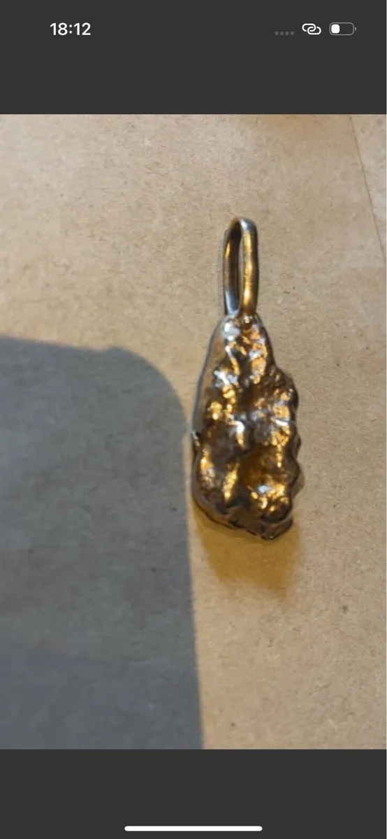Nugget Pendant 9crt Gold - Image 1