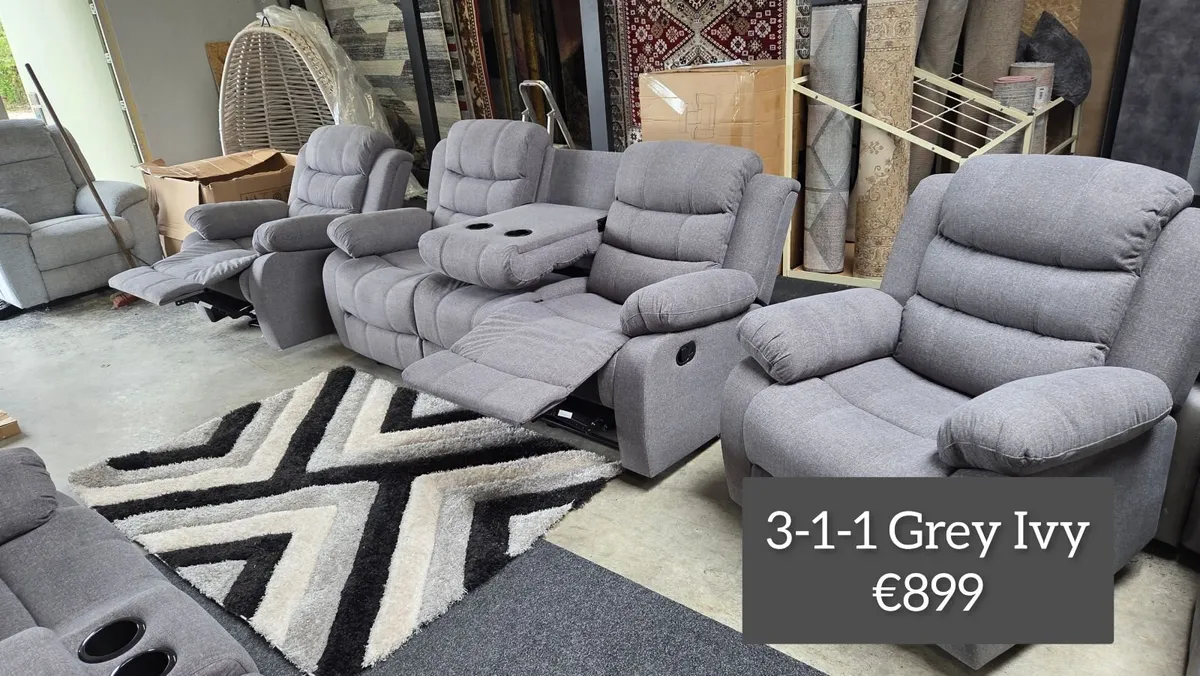 NEW Fully reclining IVY Sofas - Image 3