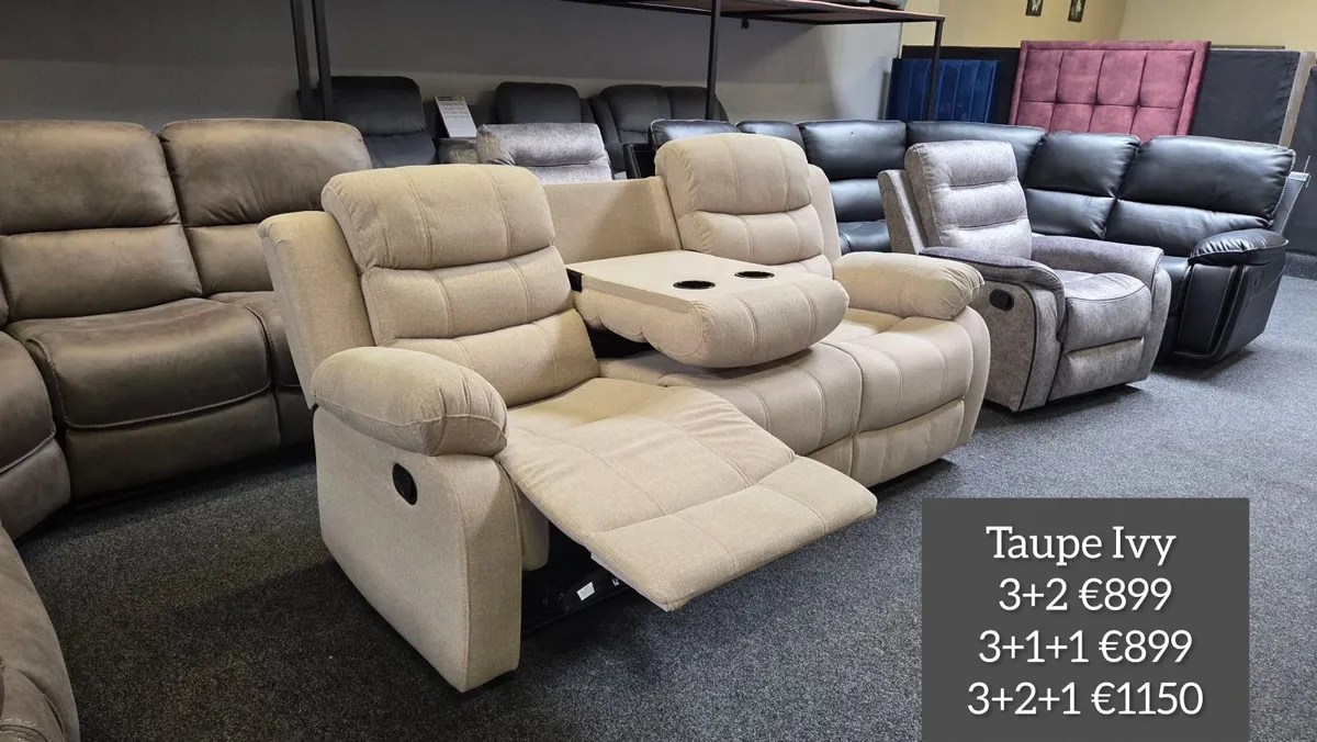 NEW Fully reclining IVY Sofas - Image 3