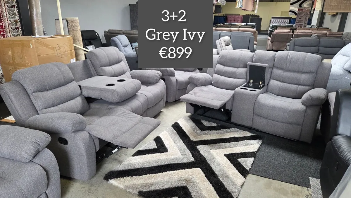 NEW Fully reclining IVY Sofas - Image 4