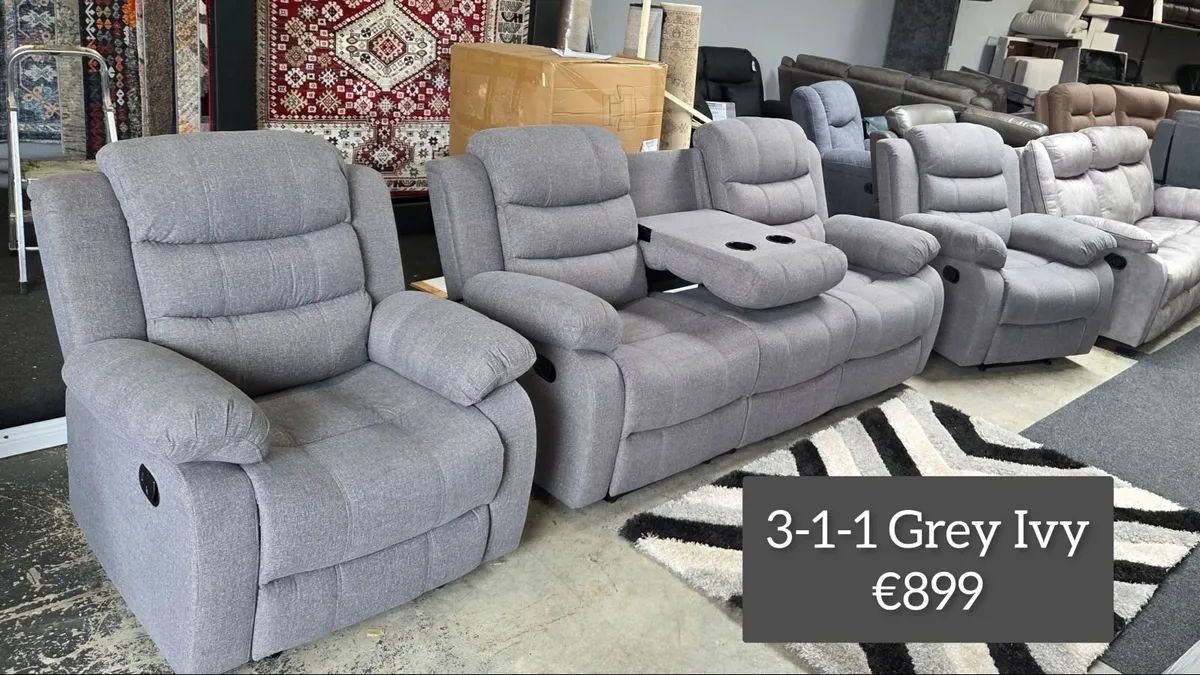 NEW Fully reclining IVY Sofas - Image 3