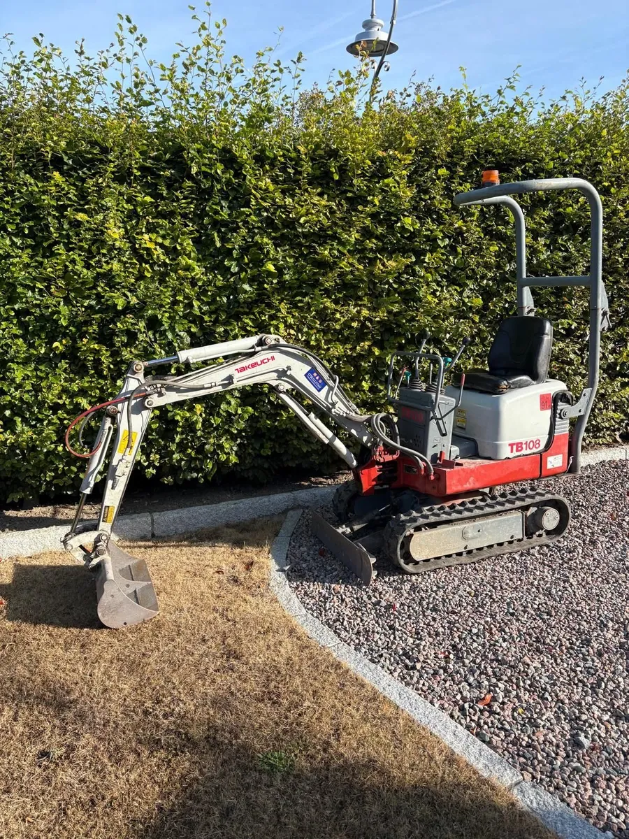 2003 TB108 Takeuchi Mini Digger - Image 1
