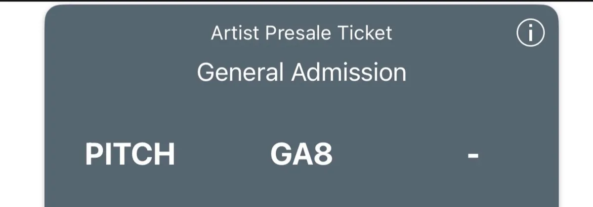 x1 Standing The Weeknd Concert Ticket Croke Park - Image 2