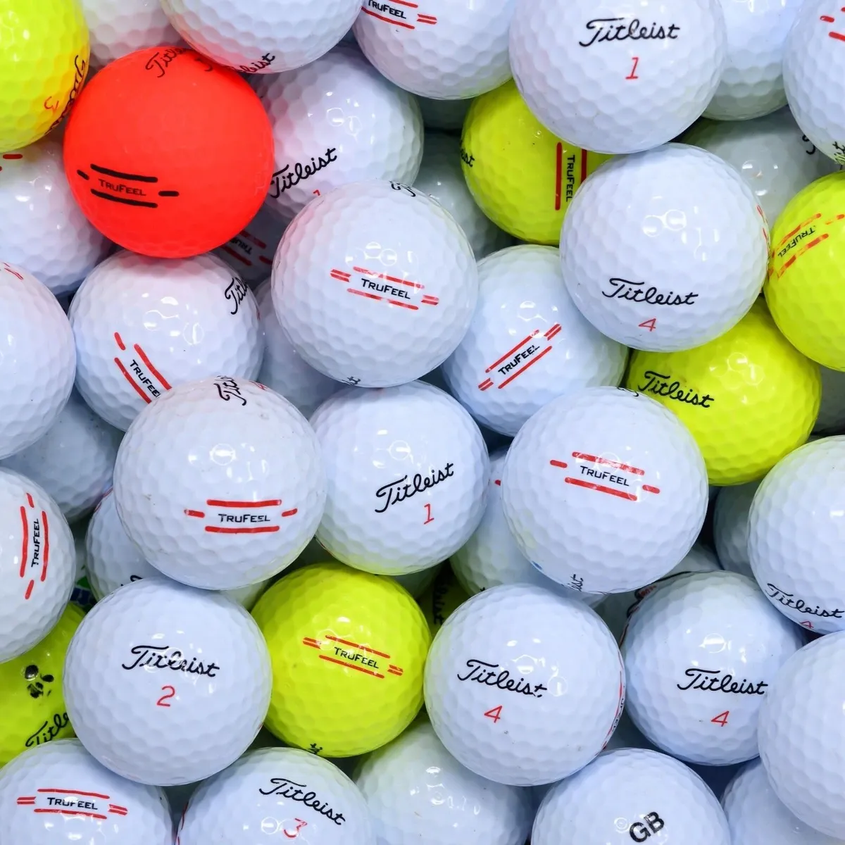 JJ'S CORK GOLF BALLS - TITLEIST TRUFEELS - Image 1