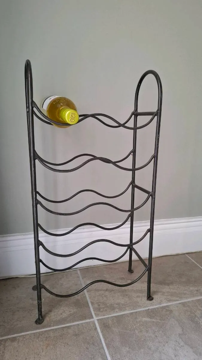 Metal Wine Rack - Image 1