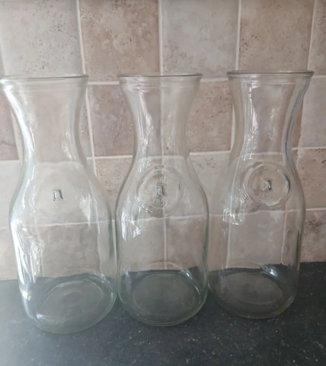 Vintage milk bottles Paul Masson 1852 - Image 1