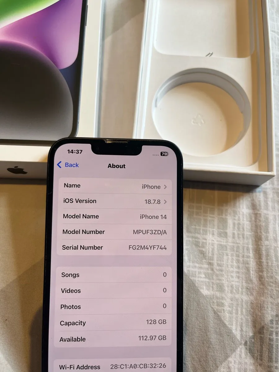 iPhone 14  128 Gig  ( Unlocked-SimFree ) - Image 4