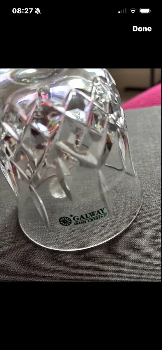 Galway Crystal Bell - Image 2
