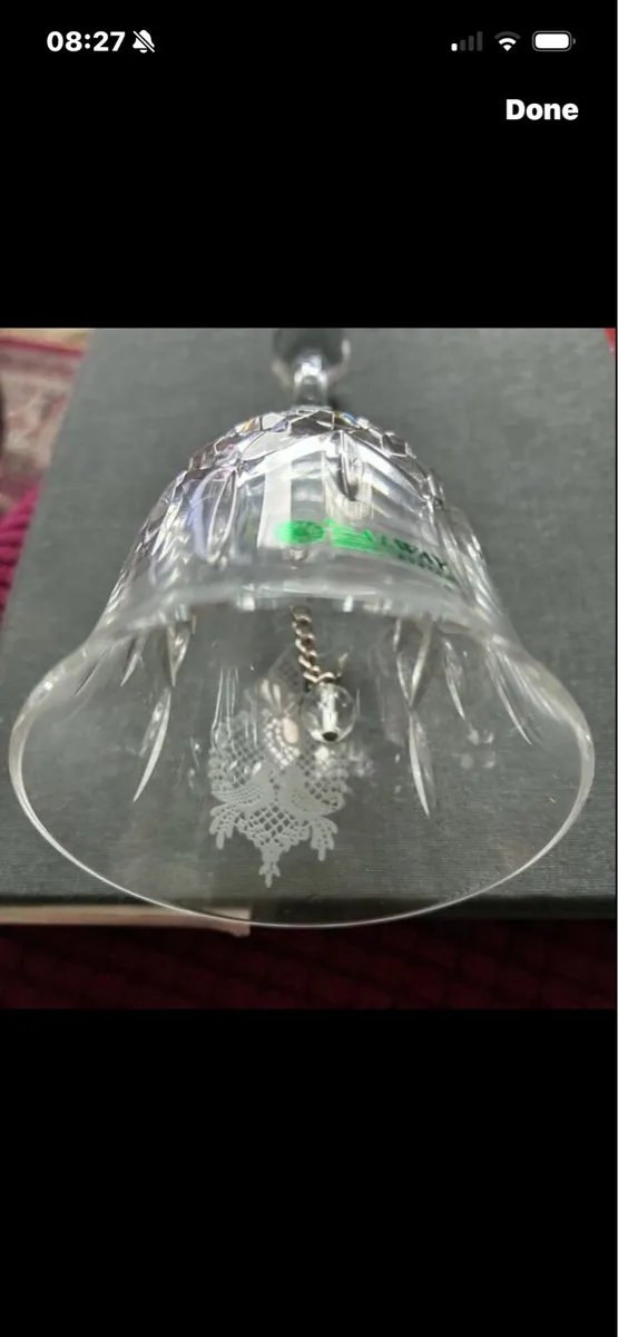 Galway Crystal Bell - Image 3