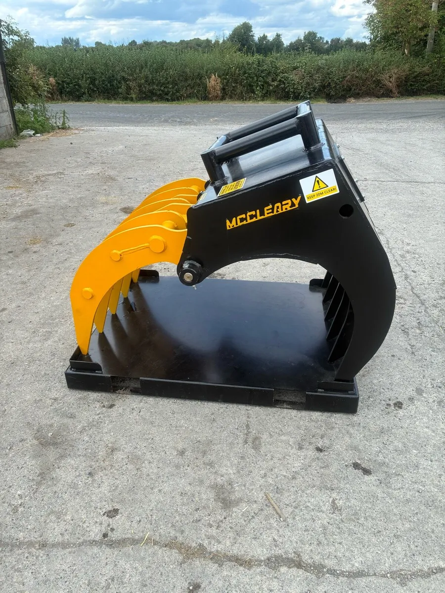 Hardox hydraulic grab grapple - Image 1