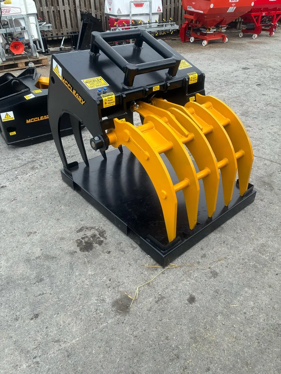 Hardox hydraulic grab grapple - Image 3